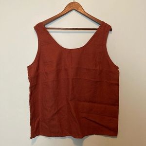 Not Perfect Linen tank top Porto